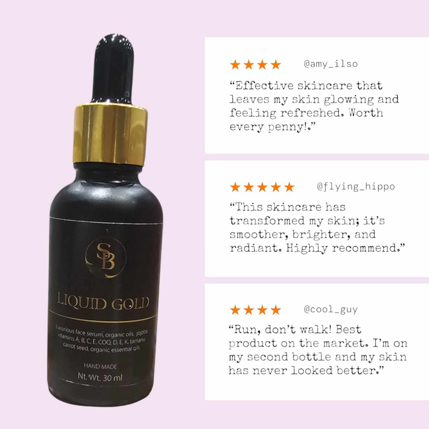 Liquid Gold Face Serum