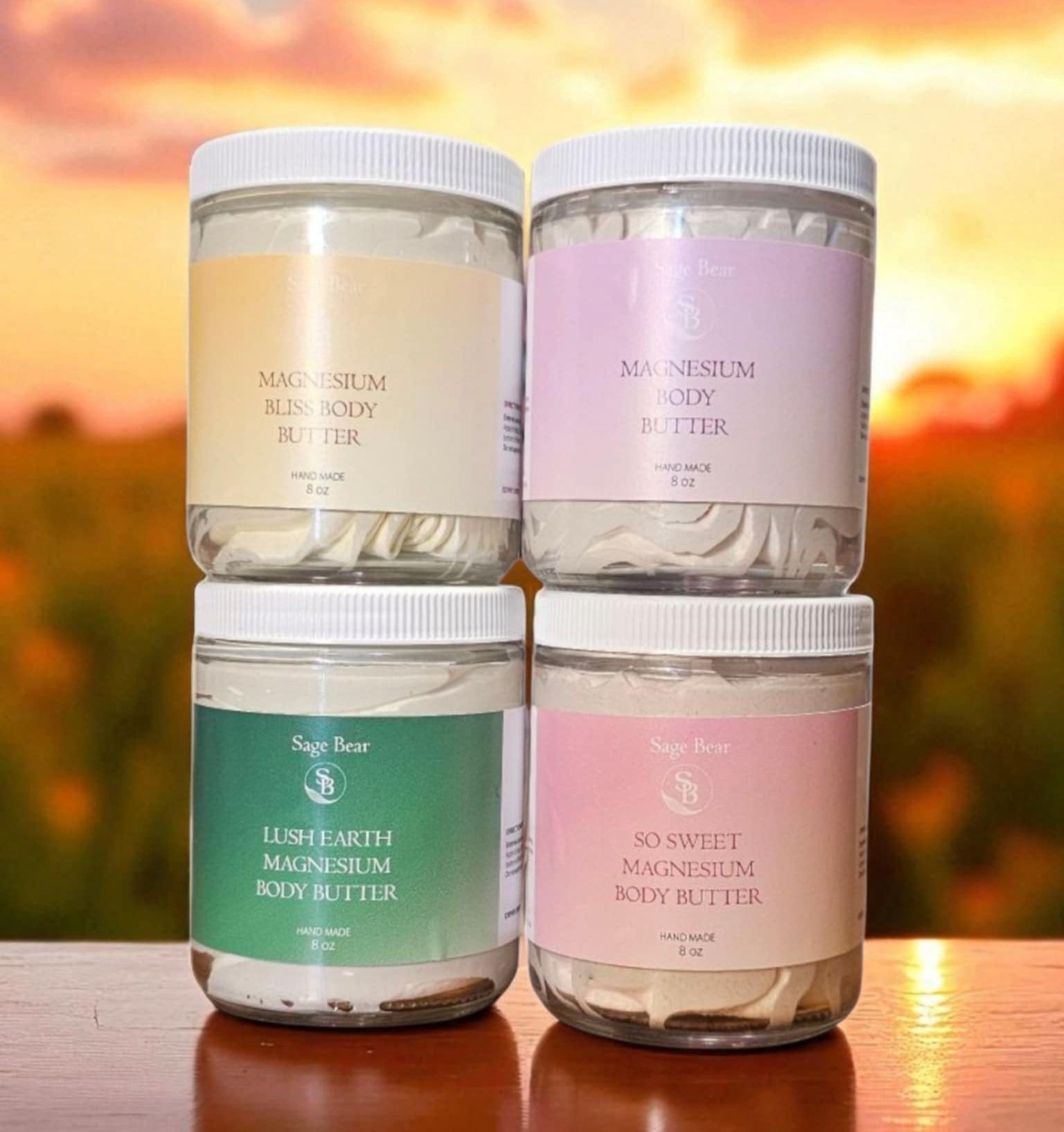 magnesium body butter varieties